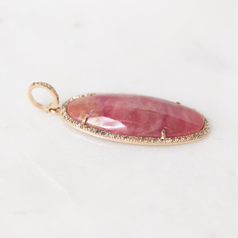 Rhodonite pendent