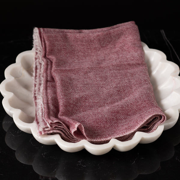 Herringbone Cashmere Scarf