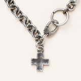 Square Cross Necklace 18"