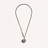 Heritage Necklace with a Square a Circle Medal