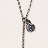 Red Braided Cord with  Moonstone Pendant Necklace