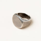 Chunky Sterling Signet Ring