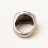 Chunky Sterling Signet Ring