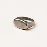 Sterling Thin Signet Ring