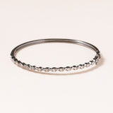 Silver & Diamond Bangle