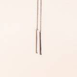 Silver and Pave Diamond Star Bolo Tie Adjustable Necklace
