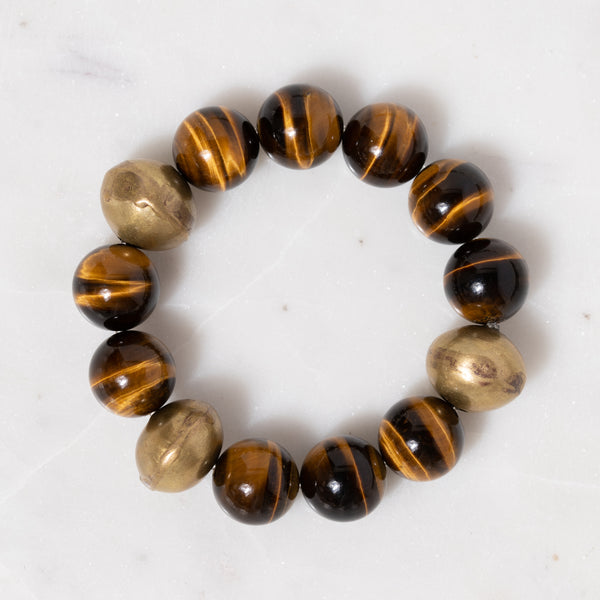 Tiger's Eye Bloom Bracelet
