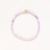 Kunzite with Gold Plated Bead