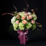 DESIGNER'S CHOICE FLORAL - MAUVE MARNI OWL Large