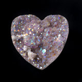 Light Aura Quartz Heart (Flat), 1.6kg