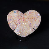 Citrine Aura Quartz Heart (Stand), 0.7kg
