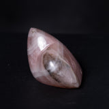 Rose Quartz Heart (Pink & Black), 1.575kg