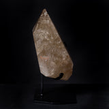 Citrine Cluster on Metal Stand