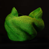 Green Sculpture Basket