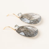 Rutilated Quartz Drop Earrings