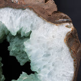 Green Agate with Stand