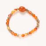 African Brass & Carnelian