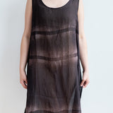 Hand dyed organic cotton from Oaxaca Slip 2
