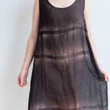 Hand dyed organic cotton from Oaxaca Slip 2