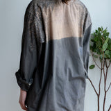 Hand Dyed Cotton Uni Sex Shirt