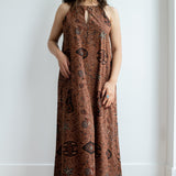 Indonesian Batik Cotton Summer Dress