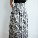 Indonesian Batik Cotton Summer Skirt