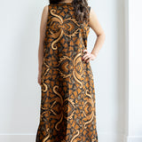 Indonesian Batik Cotton Summer Dress 2