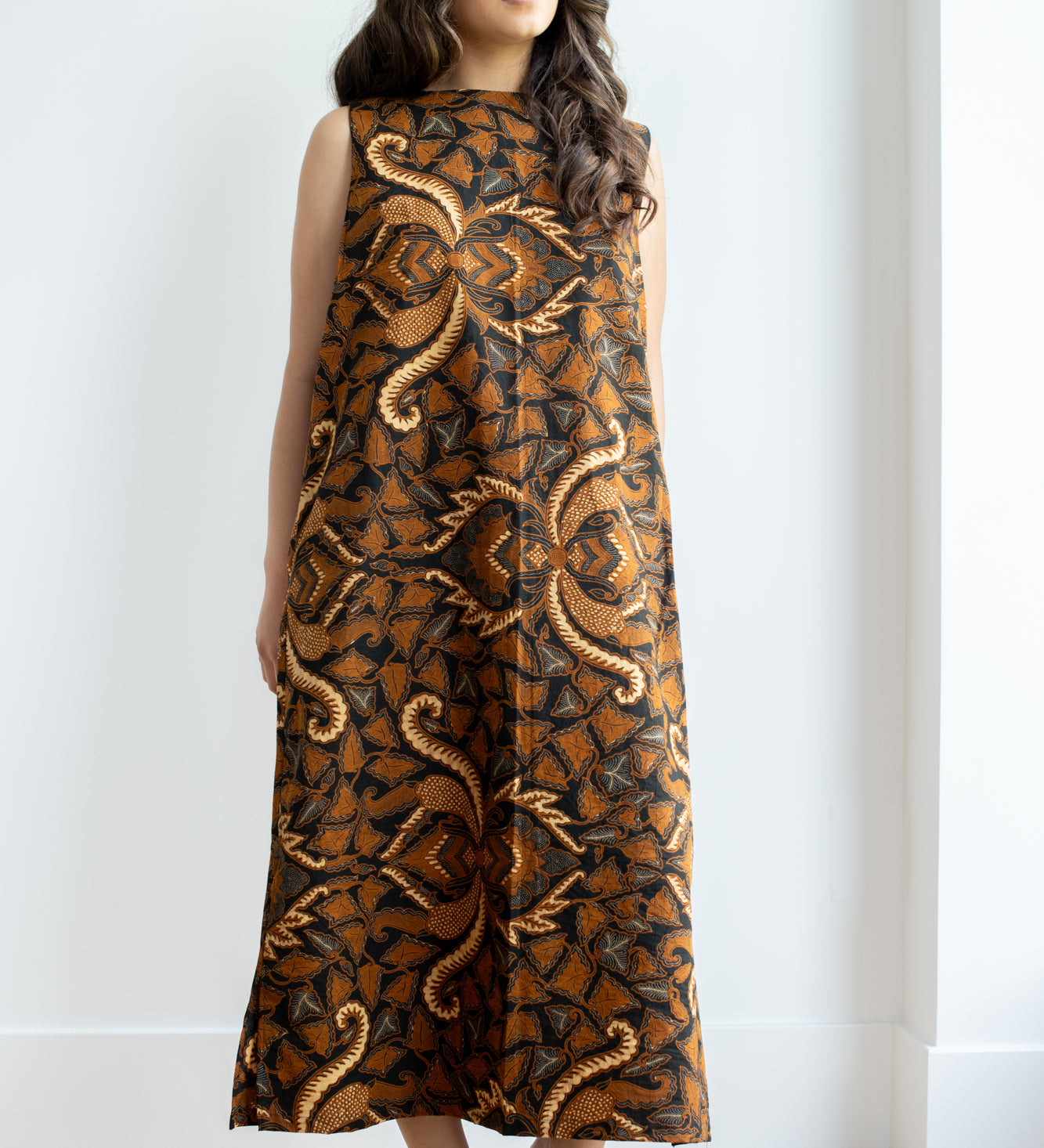 batik cotton dress Batik Breeze Knit Dress - Ranch Blue - XS