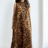 Indonesian Batik Cotton Summer Dress 2