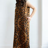 Indonesian Batik Cotton Summer Dress 2