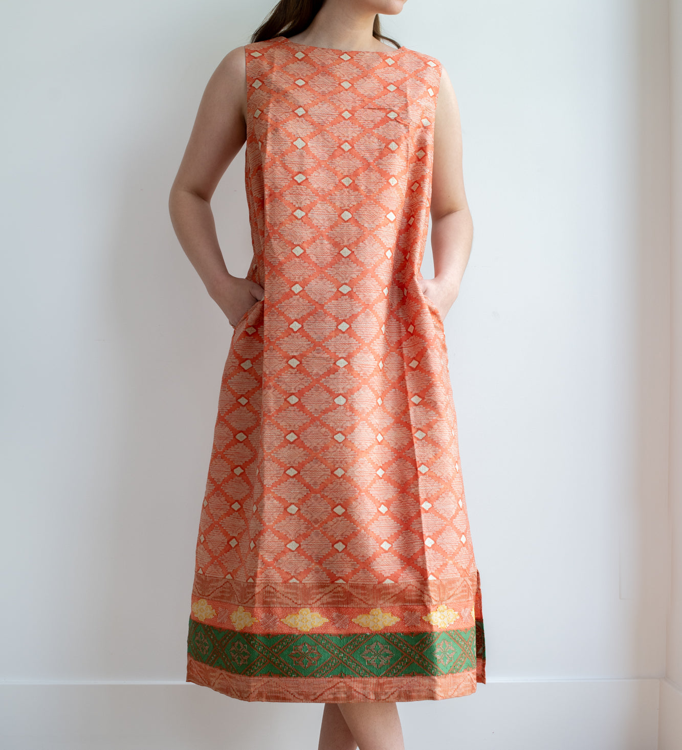 Fine Indonesian Batik Silk Summer Dress