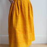 Indonesian Batik Cotton Summer Skirt 2