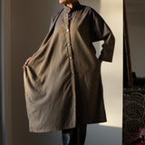 Patricia Larsen Asymmetric Wool Coat