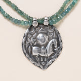 Double Strand Emerald Necklace