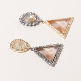 Rutilated Quartz Earrings