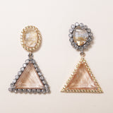 Rutilated Quartz Earrings