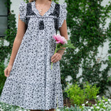 Embroidered Cotton Dress