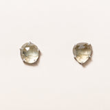 Citrine and Silver Studs