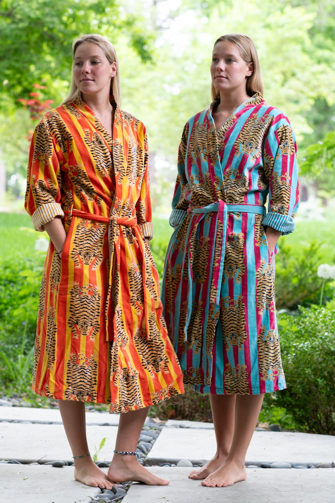 Idian Robe Indian Velvet Robe – Bloom by Anuschka