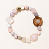 Botswana Agate, Rose Quartz, African Brass, Lepidocrocite Quartz with Agate Slice