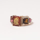 Italian Carved Carnelian Ring