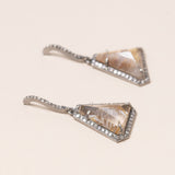 Rutilated Quartz Earrings