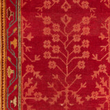 Vintage Oushak Rug  32x11.1
