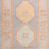 Modern Oushak Rug. 2' 11" x 12' 2"