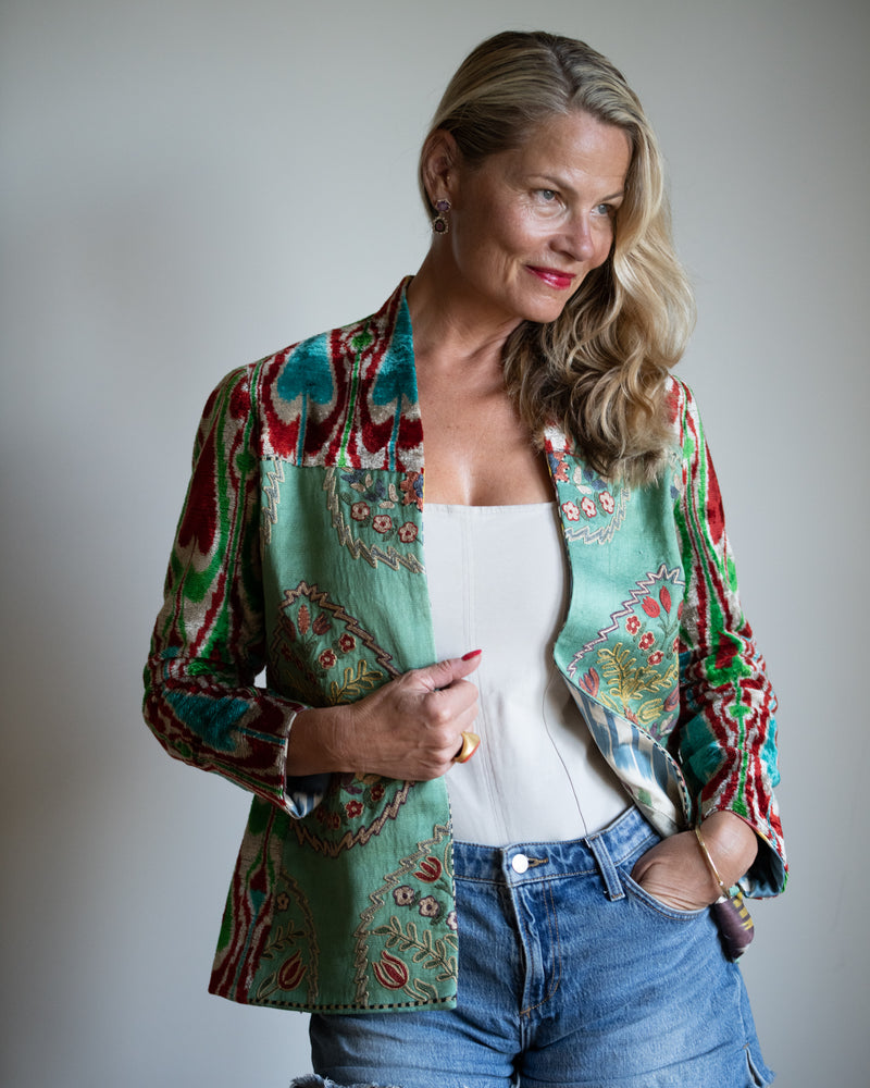 Uzbekistani Ikat Jacket