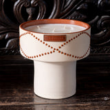 BOUGIE COUPE NOMAD Blanc terra L / DATTES
