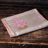 Hand Embroidered Pashmina with Flower Bouquets