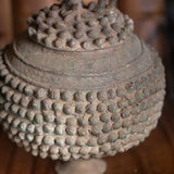 Vintage Brass Lobi Urns, Large