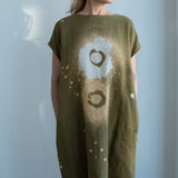 ‘Art on Cloth’ Linen Dress