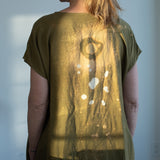 ‘Art on Cloth’ Linen Dress